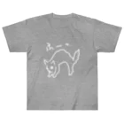 ののの猫屋敷の【ふぅ】 ヘビーウェイトTシャツ