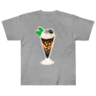 西瓜珈琲のコーヒー豆のコーヒーフロート Heavyweight T-Shirt