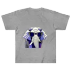 sunglasses to animals のサングラスゾウ Heavyweight T-Shirt