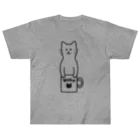 TGTの【猫コップ】 Heavyweight T-Shirt