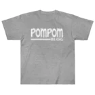 mf@PomPomBlogのPOM CRUZ（white） ヘビーウェイトTシャツ