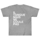 TATEYAMAのIL TANGUE MAIS NE COULE PAS Heavyweight T-Shirt