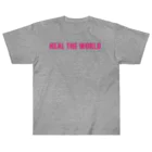 GreenCrystalのHeal the world ヘビーウェイトTシャツ