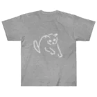 ののの猫屋敷の【ふみふみ】 Heavyweight T-Shirt