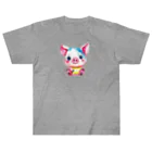 まみおデザインのso cute こぶたちゃん ヘビーウェイトTシャツ