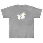 虹色PLUSのウサたまごちゃん Heavyweight T-Shirt