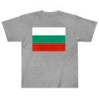 お絵かき屋さんのブルガリアの国旗 Heavyweight T-Shirt