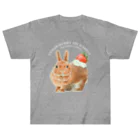 Ralriruのうさぎのクリームいちご乗せ Heavyweight T-Shirt