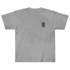 PoooompadoooourのGRAY SCALE エンブレム Heavyweight T-Shirt