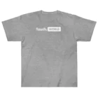 いちはる👩‍🦲COLEYO Inc.／京都にいる野生のデザイナ〜のTouch, WORLD_GRAY ヘビーウェイトTシャツ