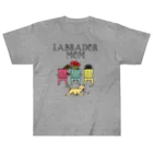 ハッピー・ラブラドールズのプールサイドのラブラドール・マム Heavyweight T-Shirt