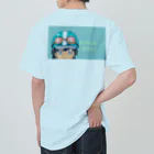 n06uk1のHero Appears on a super cub Heavyweight T-Shirt
