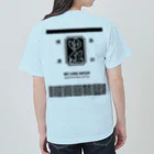 kg_shopの[★バック] 温泉『火消し法被パロディ』typeD (ブラック) ヘビーウェイトTシャツ