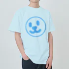 週刊少年ライジングサンズのSmile Face Blue Line Heavyweight T-Shirt