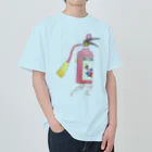 dougaseiseitokoroの足の生えた消火器 Heavyweight T-Shirt