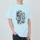 うぃるのdark patterns face ヘビーウェイトTシャツ