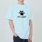 Super_BluemoonのLife is Great !　素晴らしき人生2 ヘビーウェイトTシャツ