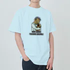 BEAM's STOREの【パパとわんこ（papa et chien)】Nous serons toujours ensemble. Heavyweight T-Shirt