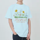 chataro123の花屋(Florist: Bloom Creator) ヘビーウェイトTシャツ