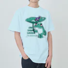 イラスト MONYAAT のオレサマガエル Heavyweight T-Shirt