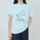 くりん@イラストレーターのThis is my best “TOTONOI” chair. ヘビーウェイトTシャツ