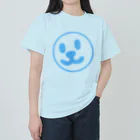週刊少年ライジングサンズのSmile Face Blue Line ヘビーウェイトTシャツ