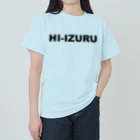 HI-IZURUの後ろに謎の影Tシャツ（淡色仕様） ヘビーウェイトTシャツ