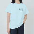 「kiss＆K」Powered by「くるり」の「くるり」シリーズ ロゴ ヘビーウェイトTシャツ