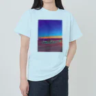 わらしゃんどの夕暮れ ヘビーウェイトTシャツ