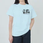 お父さんFARMの発根管理中／スミモジ ヘビーウェイトTシャツ