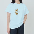 pom-dogの見てる太陽 ヘビーウェイトTシャツ