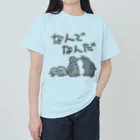 ミナミコアリクイ【のの】のなんでなん【オウサマペンギン生まれたて】 Heavyweight T-Shirt