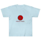 ayatospetrovの非常ボタン　強く押す Heavyweight T-Shirt