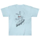 deepsterのSinkingRabbit ヘビーウェイトTシャツ