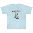 ari designのシロクマにマフラーを（チョコミントカラーVer.） Heavyweight T-Shirt