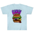 あやしいおばさん くろまめさんのランチ（ポテトのセット） Heavyweight T-Shirt