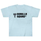 GORILLA SQUAD 公式ノベルティショップのGORILLA SQUAD ロゴ黒 ヘビーウェイトTシャツ