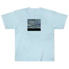 kawattiの画像店の雲に占領された青空 Heavyweight T-Shirt