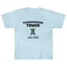 ダムダムのTRANSMISSION TOWER📣 ヘビーウェイトTシャツ