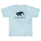 Atelier Pomme verte のHumpback whale22 ヘビーウェイトTシャツ