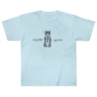 Ａｔｅｌｉｅｒ　Ｈｅｕｒｅｕｘのリコーダーを吹く猫　recorder　nyanko Heavyweight T-Shirt