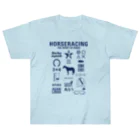 KAWAGOE GRAPHICSのHORSERACING GRAPHICS 紺 ヘビーウェイトTシャツ