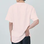 Saza-nami Antique designの白黒ねこ Heavyweight T-Shirt