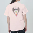 💖宇宙整体♪🌈♪こころからだチャンネル♪💖のA sophisticated mind and body Heavyweight T-Shirt