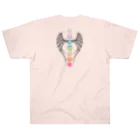 💖宇宙整体♪🌈♪こころからだチャンネル♪💖のA sophisticated mind and body Heavyweight T-Shirt