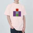 3×3 のドット絵のヒースレジャー - 3×3 のドット絵 Heavyweight T-Shirt