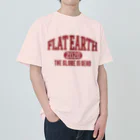 Mappila SHOPのカレッジ風［ネバダカラー］　フラットアース　FLATEARTH Heavyweight T-Shirt