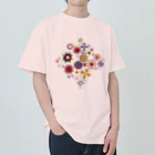 IZANAMI by Akane Yabushitaの東南アジアのチャーム（お寺カラー） ヘビーウェイトTシャツ