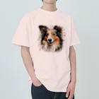 Sheltie Chic Creationsのシェルティ１４ ヘビーウェイトTシャツ