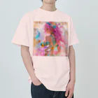 💖宇宙整体♪🌈♪こころからだチャンネル♪💖のA sophisticated mind and body Heavyweight T-Shirt